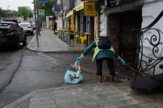 Как ул. Пограничная в центре Владивостока приходит в себя после сокрушительного потопа