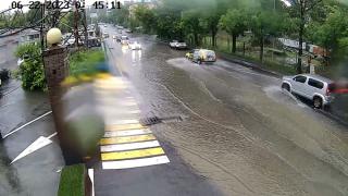 На видео показали, как Владивосток уходит под воду