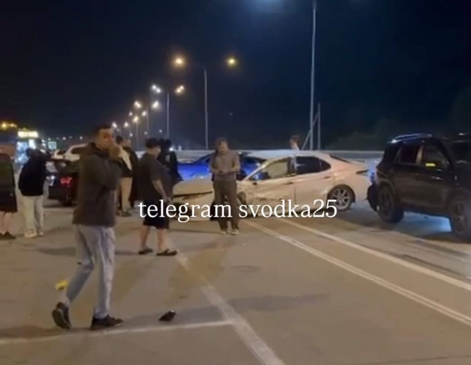 Пьяный водитель влетел в толпу людей в Приморском крае