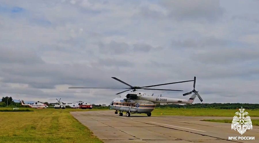 Погода мешает поискам с воздуха пропавшего в Приморье вертолёта Robinson