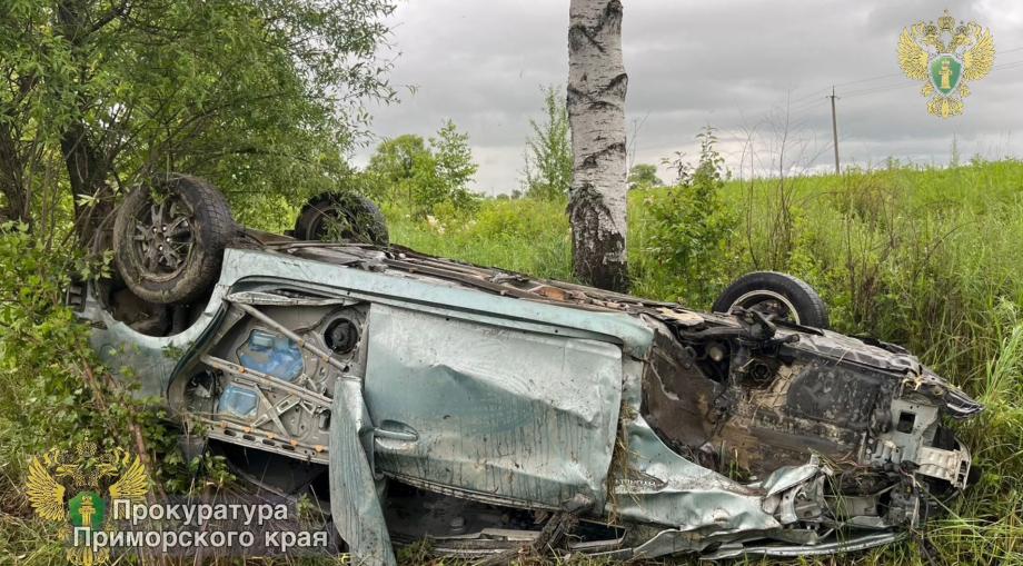 В Приморском крае 15-летняя девочка погибла в результате ДТП