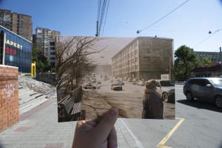 Прежний Владивосток: как выглядела в конце 90-х годов остановка «Комсомольская»