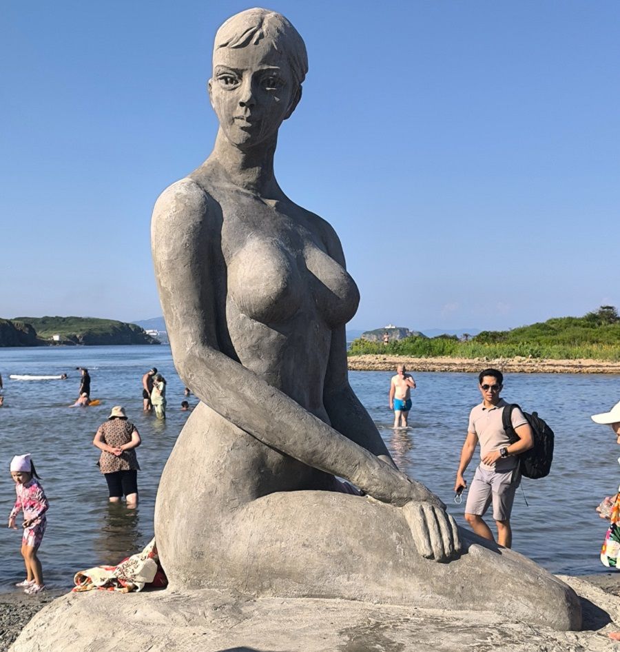 «Русалка на Ахлёстышева — брак и новодел» - автор оригинальной скульптуры Александр Субботин