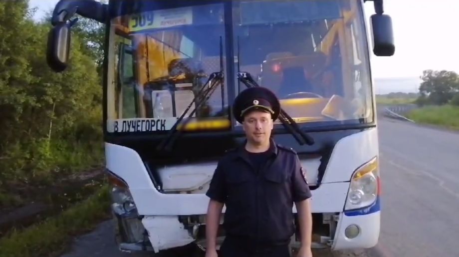 Смертельное ДТП с участием междугороднего автобуса произошло в Приморье