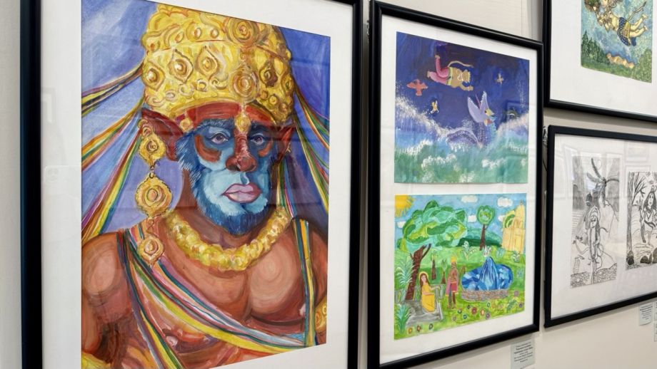 Выставка детского творчества «Легенды и мифы древней Индии. Эпос Рамаяна» открылась во Владивостоке