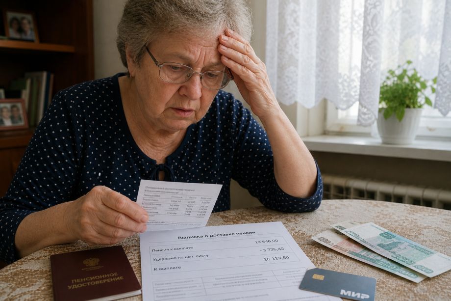 По 4600 рублей вычтут из пенсии. Пенсионерам объяснили, в чем причина
