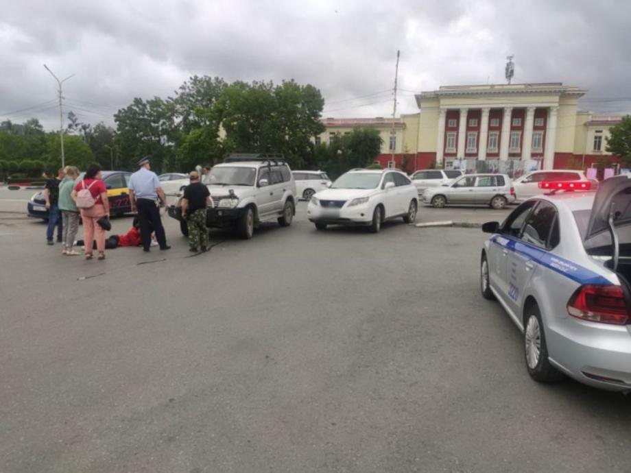 Фото: 25.мвд.рф | В Приморье произошло ДТП с участием мопеда и Land Cruiser Prado