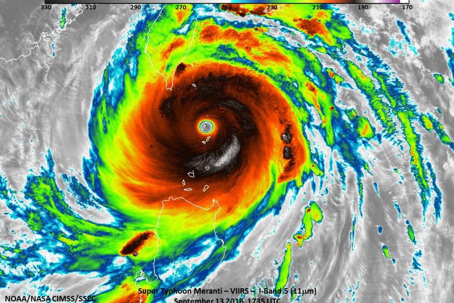 Фото: NASA | Очень мощный тайфун «Муифа» накроет Приморье на три дня. Названы точные даты