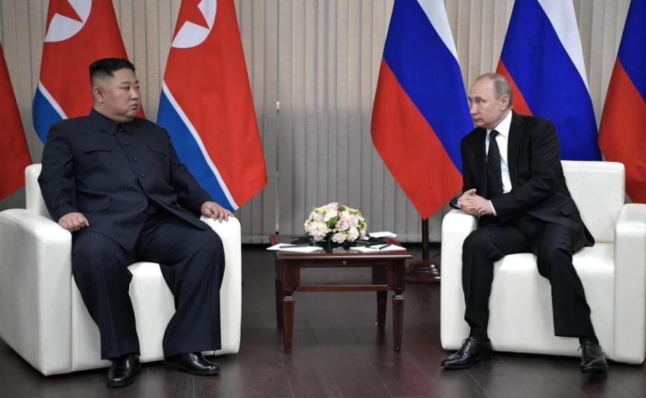 Фото: kremlin.ru | Песков: встреча Путина и Ким Чен Ына пройдет на Дальнем Востоке