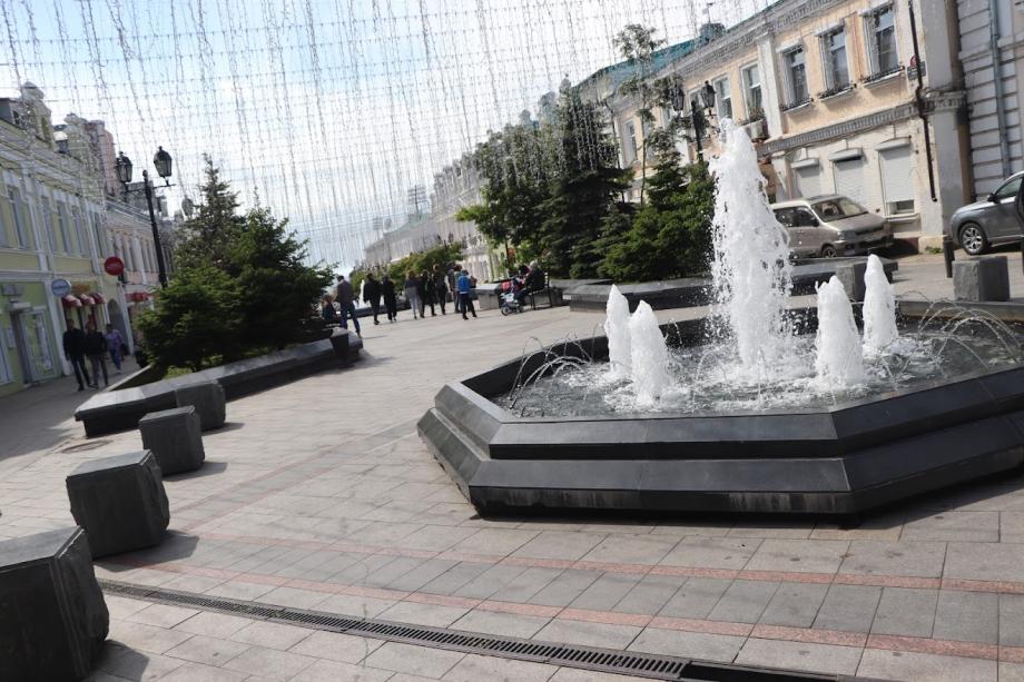Фото: Екатерина Дымова / PRIMPRESS | Владивосток временно лишился одного из фонтанов