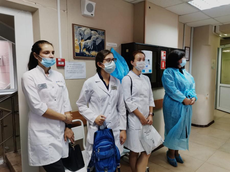 Студенты ТГМУ посетили клинический центр Приморья