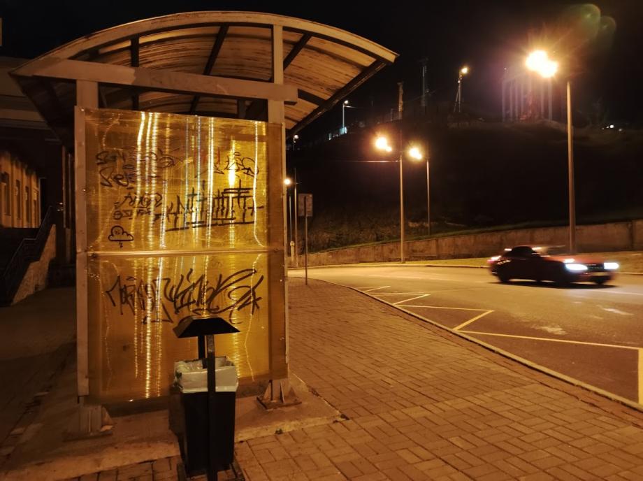 Во Владивостоке обнаружили свалку остановок