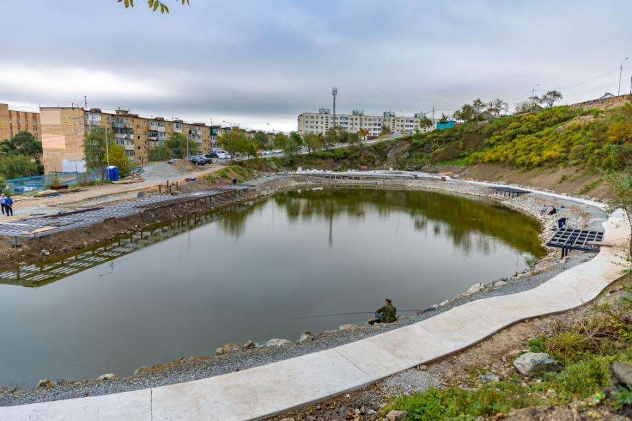 Этой осень во Владивостоке появится новое общественное пространство в районе озера на Сафонова