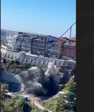 Взрыв прогремел в центре Владивостока