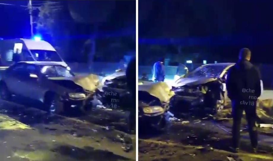 Фото: Telegram-канал "Марк Чернослив (Уссурийск)" | «Все живы?»: жесткая авария произошла ночью в Приморье