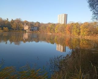 Жители Трудового обеспокоены своим озером-экобомбой