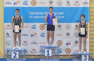Фото: Федерация прыжков на батуте | Приморский спортсмен выиграл первенство России по прыжкам на батуте