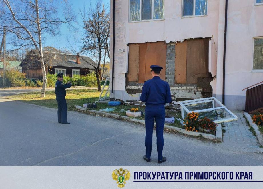 Фото: Telegram-канал Прокуратура Приморского края | Взрыв в многоквартирном доме насторожил прокуратуру в Приморье