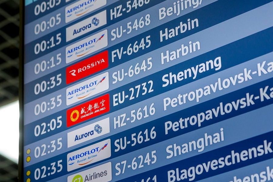 Аэропорт Владивостока будет отправлять зимой в Китай по 40 самолётов в неделю