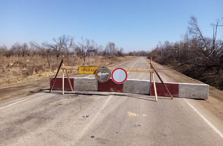 Фото: АО «Примавтодор» | Интенсивные осадки привели к переливам на двух участках дорог в Приморье