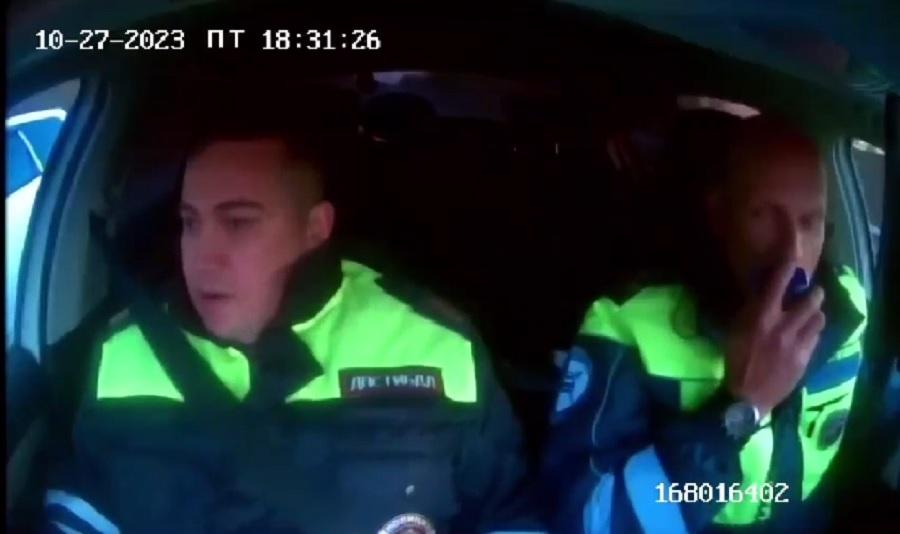 Фото: кадр видео | Эпичное видео погони от сотрудников ДПС в Приморье «завирусилось» в Сети