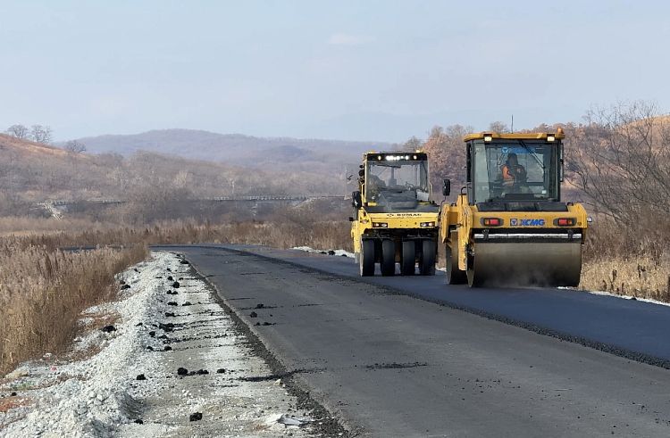 Минтранс Приморья: «ремонт дороги к Безверхово – в высокой степени готовности»