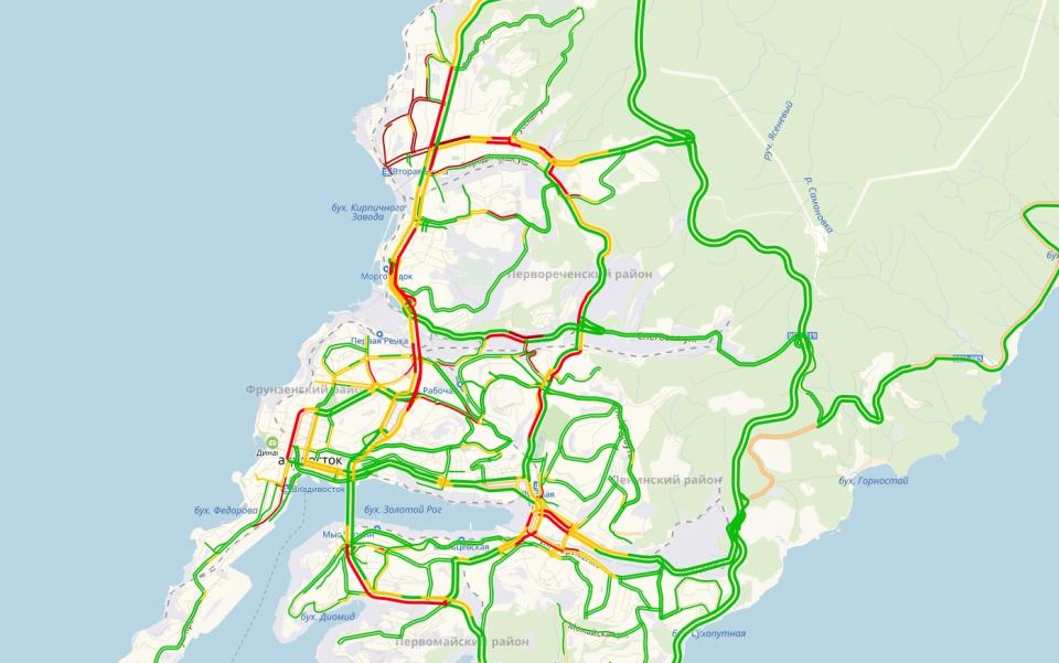 Транспортная карта владивосток