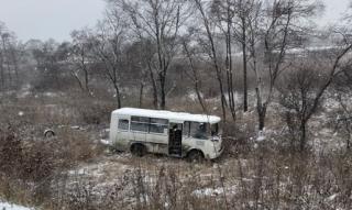 Фото: пресс-служба УГИБДД УМВД России по Приморью | Озвучены подробности аварии с участием автобуса в Приморье