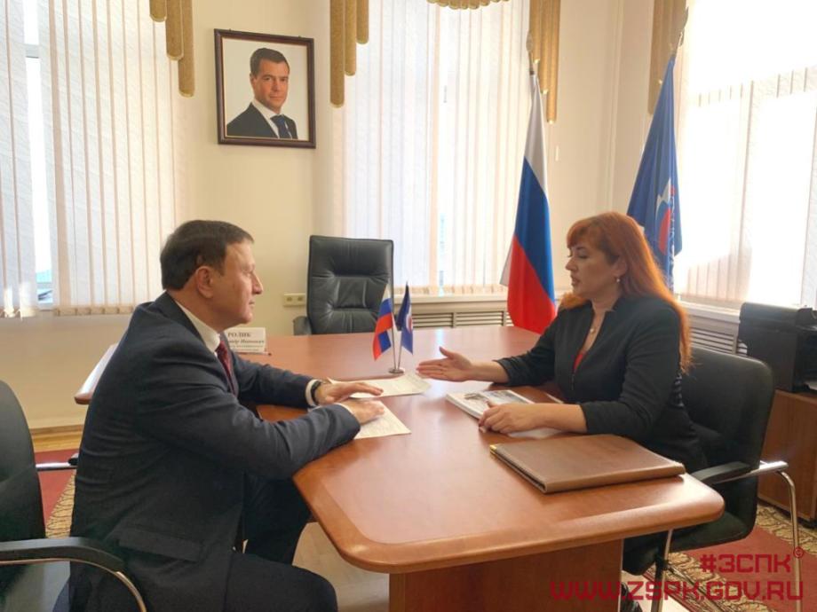 Фото: zspk.gov.ru | Председатель ЗС ПК провел очередной прием граждан