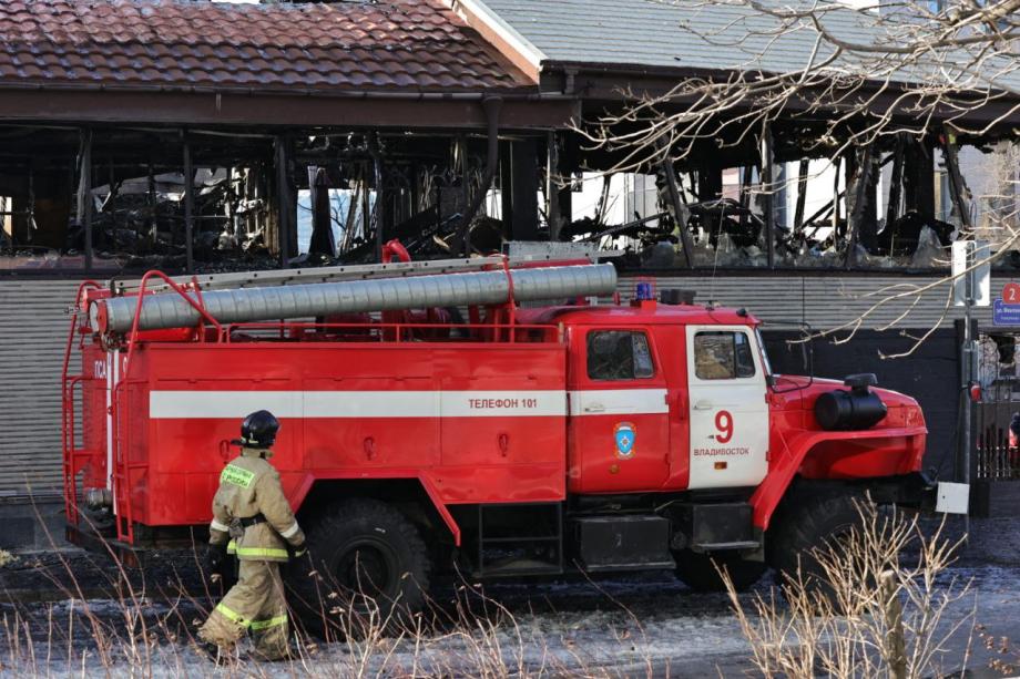 Пять самых крупных пожаров в ресторанах Владивостока