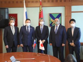 Фото: zspk.gov.ru | В Приморье прошла встреча председателя ЗС ПК и генконсула Японии