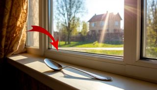 Положите ложку на подоконник, когда уезжаете из дома. Это решит главную проблему