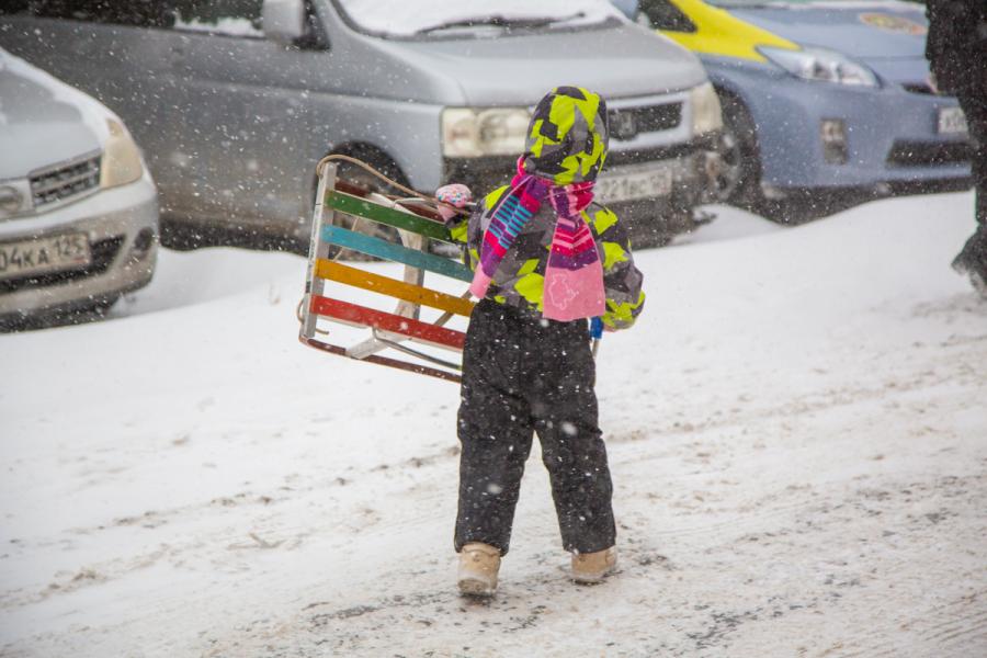 Фото: Татьяна Меель / PRIMPRESS | В начале недели в Приморье может похолодать до -27 °С