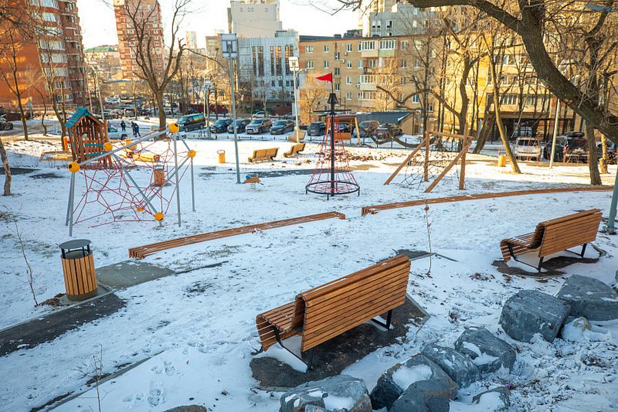 Фото: Анастасия Котлярова / vlc.ru | 20% дворов Владивостока отремонтировали за пять лет реализации краевой и городской программ