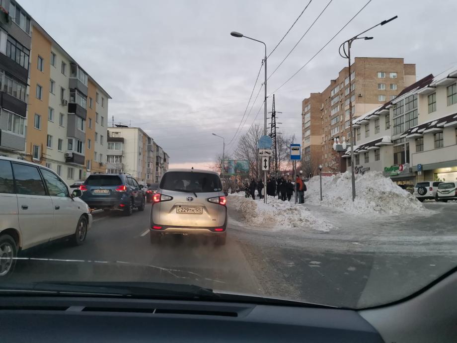 Фото: Софья Федотова / PRIMPRESS | Все колом: Владивосток вновь встал в десятибалльные  пробки