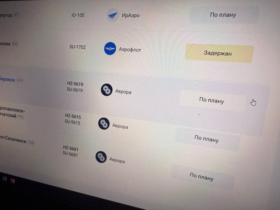Метель в Москве: более 150 рейсов задержаны, в том числе рейсы во Владивосток
