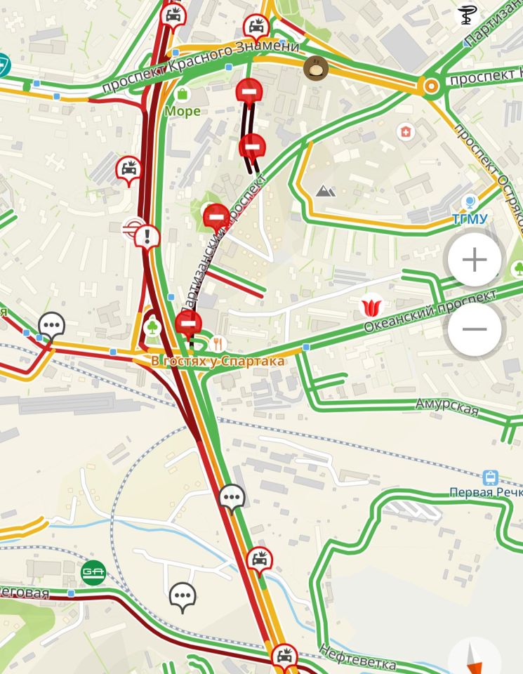 Пробки хабаровск карта. Пробки Владивосток сейчас. Как понять что пробки по картам.