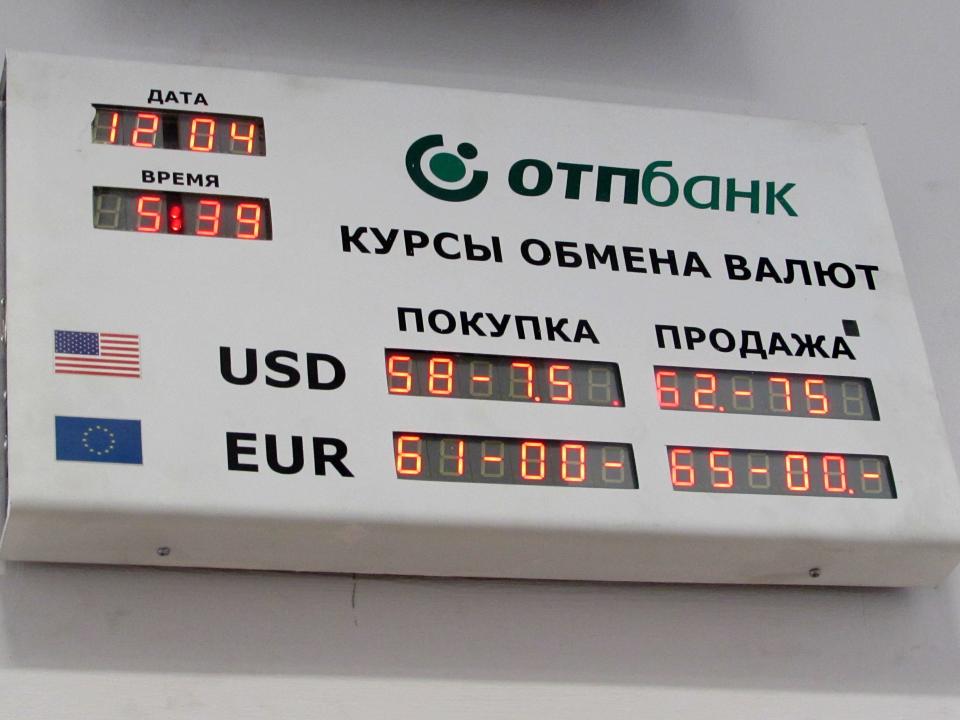 Курсы валют московский